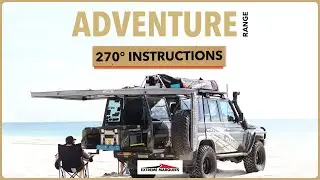 How to Setup and Pack Down a Desert Shade 270° Car Awning | Extreme Marquees