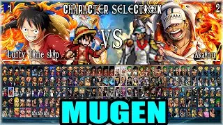 Luffy TimeSkip Vs Everyone ONE PIECE MUGEN