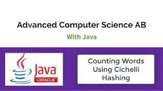 CSAB: Counting Words Using Cichelli Hashing