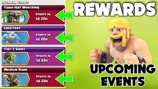 Upcomin New event Full Rewards info 2021| coc New event Rewards
