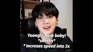 BTS IMAGINE : When you tell him to slow down #btsimagine #btsreaction #btsff