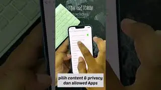 Cara menyalakan airdrop | abu hayyin #iphone #shorts