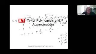 cal 2  Section 9.7 Maclarin and Taylor polynomials