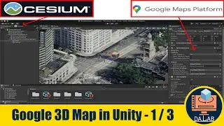 Sign up to Cesium and Google Maps Platform for Google’s Photorealistic 3D Map in Unity