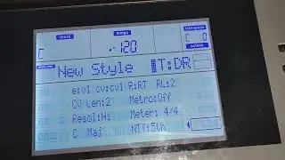 Korg microARTANGER - tworzenie styli