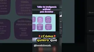 TALLER para DOCENTES. APRENDE A USAR CHATGPT
