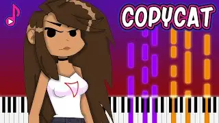 Copycat — Friday Night Funkin' (FNF Piano Tutorial)