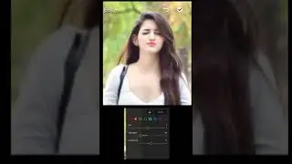 lightroom colour tone girl photo editing #shorts