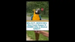 GUESS WHO IS THE 80s WEST COAST RAPPER  NAMED AFTER A BIBLICAL GREAT