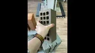 Шоколадно  облицовочный кирпич 1,4нф