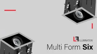 Multi Form Six: Our Most Modular Recessed Multiple