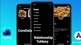 SwiftUI & UIKit: Setup Relationship[One To Many] between 2 entities CoreData( part 3)