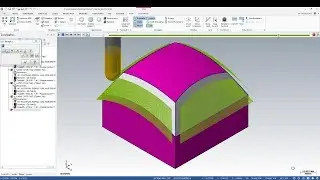 Tutorial MasterCam 2019 - Lofted Toolpath Milling
