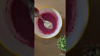 Свекольные вафли