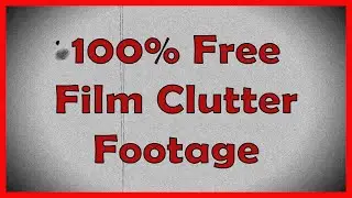 100% FREE film clutter overlay footage 2021 8mm 16mm 32mm - full hd