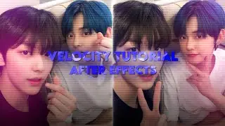 tiktok velocity tutorial (after effects)