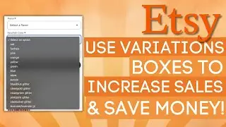 Etsy Variations - Etsy Variation Listings - etsy price variations - etsy quantity variation