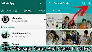 🔥How To Save Whatsapp Status || Videos And Photos In Gallery || Trick Revealed 😱😱😱