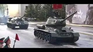 T34/85 and Katyusha arrive in Khabarovsk: May 2024