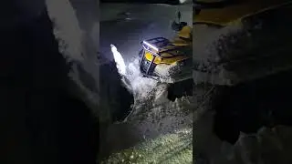 cf moto x6 в снегу