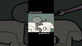 92 - channel change fight🤩🤩🤩👻  | #myghostfriend #animation #shorts #dsand #anime #cute