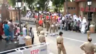 Flag carrying Waga Border