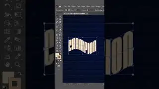3 ways to warp text effect in Illustrator #shorts #texteffects