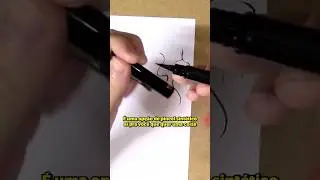 Pocket Brush Pen nanquim da Pentel. 