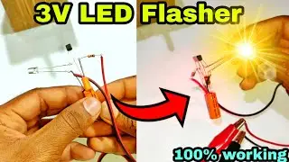 3V LED Flasher Make Very Eaey samsd tech #samadtech