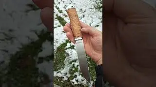 Универсальный нож из стали х12мф, береста/ тел. 89040498854 вайбер, ватсап