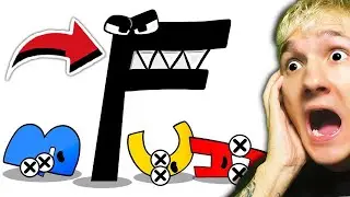 NEJVTIPNĚJŠÍ ABECEDA VŠECH DOB!😂 (šílená písmenka) | Alphabet Lore A-Z REAKCE