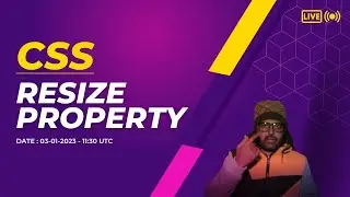 CSS for beginners | Learn Resize Property