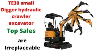 Mini excavator overview.   1t mini excavator, mini excavator, small excavator