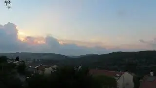 Последний закат лета. Город Маалот