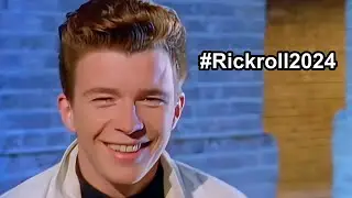 Rick Astley runs for president #RickRoll2024
