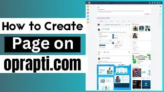 How to Create a Page on Oprapti | Page kaise create kare