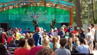 Братья Казаковы.Силовое шоу. Пионерский лагерь 2016. Powershow.