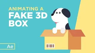 Animating a Fake 3D Box in After Effects