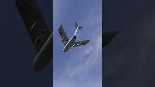 Самоуничтожение Ta-183 ракетами X-4