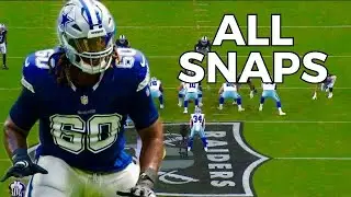Tyler Guyton EVERY SNAP Full Rookie Preseason | NFL Highlights