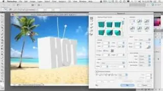 How to Create 3D Text/ 3D Text Composition - Eysc | Tutorial