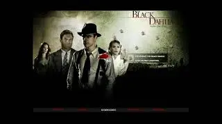 The Black Dahlia flash website in 2006