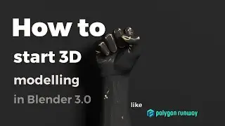 Blender 3.0 Tutorial: How to Start 3D Modelling Like Polygon Runway