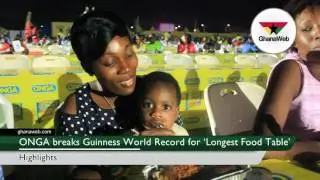 How ONGA broke the Guinness World Record for ‘Longest Food Table’