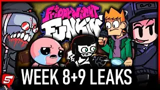 Friday Night Funkin Week 8 Leaks! FNF Hank, Cassette Girl, Isaac! Friday Night Funkin Week 9 Leaks!
