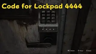 SILENT HILL 2 Lockpad Code for Grand Market