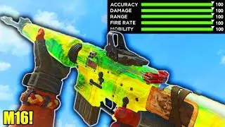 ONE BURST + STOCK = M16 BEST CLASS SETUP! COD BLACK OPS 4 M16 BEST CLASS SETUP IN BLACK OPS 4!