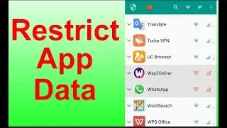 How to restrict an app from using data on any android phone | Tech Point