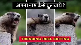 Viral Rat Saying Name Reels Editing || Instagram Trending Reels Editing || New Capcut Template