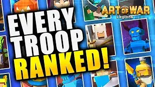 Best & Worst Troops in Art of War: Legions Tier List (E9)